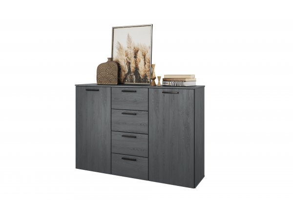 Moderní ložnice GALAXY 1 dub Carbon