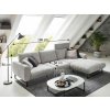 Designová rohová sedací souprava ROMA s ohebnými opěrkami