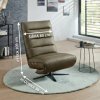 IVY RELAXLIEGE relaxační kožené polohovací křeslo