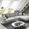 Designová rohová sedací souprava ROMA s ohebnými opěrkami