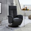 Taylor Style Plus relaxační kožené polohovací křeslo, varianta 1