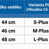 Kožené polohovací křeslo OTHELLO PLUS