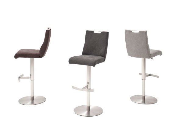 Barová otočná židle GIULIA C antracit