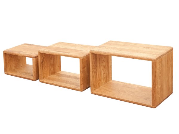 Dubové nástěnné police ALO