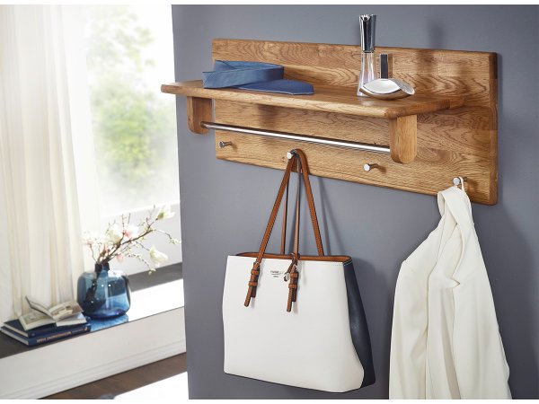 Dubový věšák s policí ALO malý