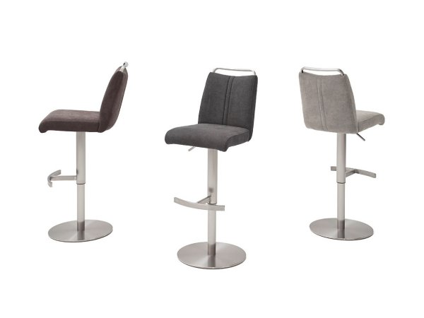 Barová otočná židle GIULIA A hnědá