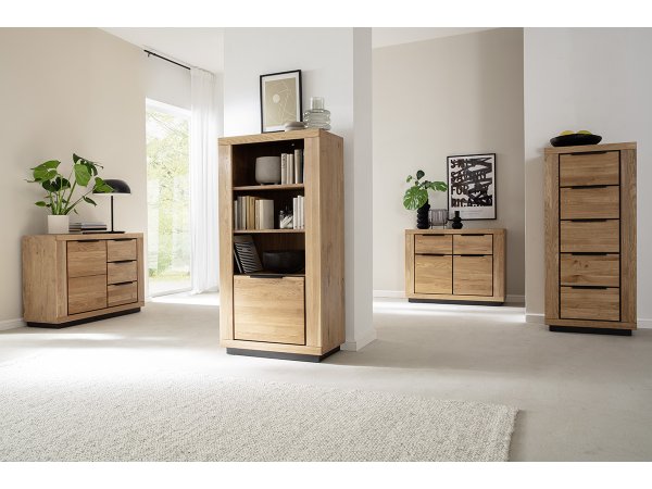 Komoda do obývacího pokoje a jídelny GRENO (typ 72) dub masiv divoký