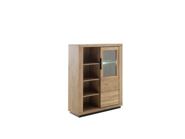 Nábytek do obývacího pokoje GRENO 3 dub masiv divoký