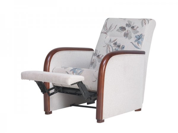 Křeslo s dřevěnými područkami GRÁCIE II