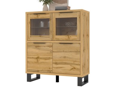 Komoda do obývacího pokoje HALLE typ 42 dub wotana