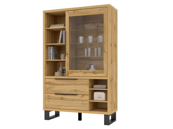 Nábytek do obývacího pokoje HALLE II dub wotan