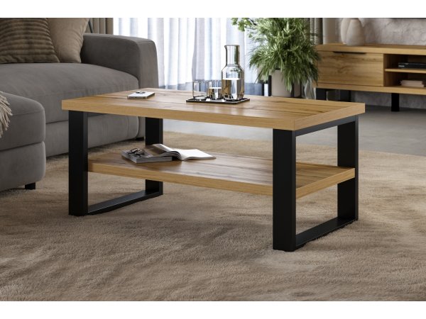 Nábytek do obývacího pokoje HALLE III dub wotan