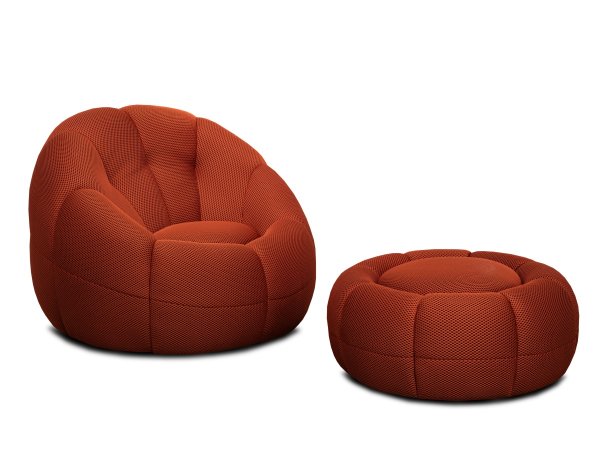 Designové otočné křeslo HAPPY