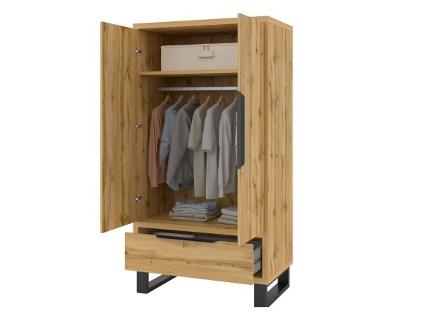 Nábytek do obývacího pokoje HALLE III dub wotan