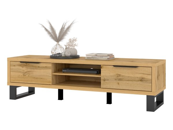 Nábytek do obývacího pokoje HALLE III dub wotan