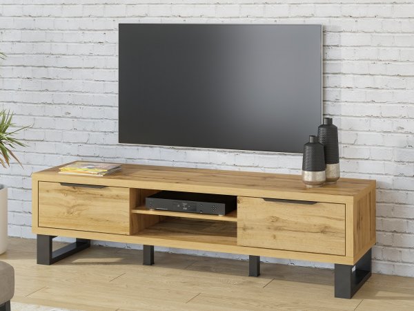 Nábytek do obývacího pokoje HALLE IV dub wotan