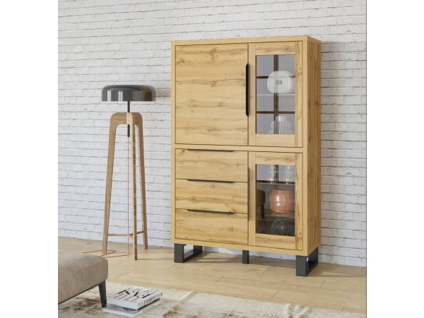 Nábytek do obývacího pokoje HALLE I dub wotan