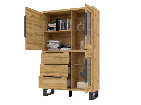 Nábytek do obývacího pokoje HALLE I dub wotan