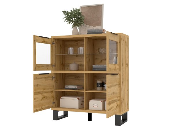 Nábytek do obývacího pokoje HALLE IV dub wotan