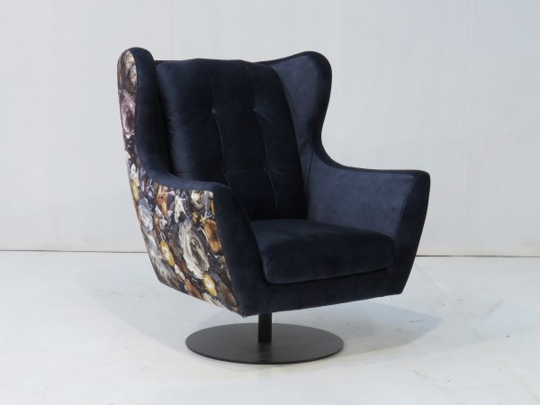 Otočné křeslo ve skandinávském stylu FORD 2