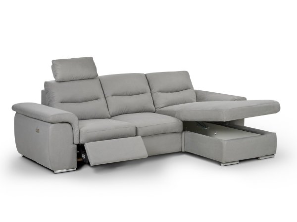 Rohová sedací souprava s relax funkcí HELLA