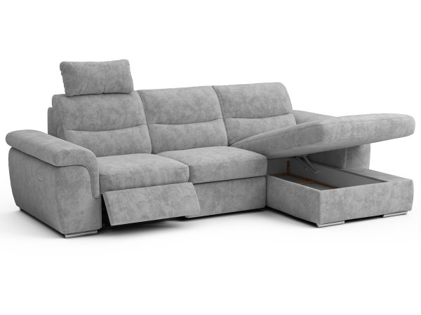 Rohová sedací souprava s relax funkcí HELLA