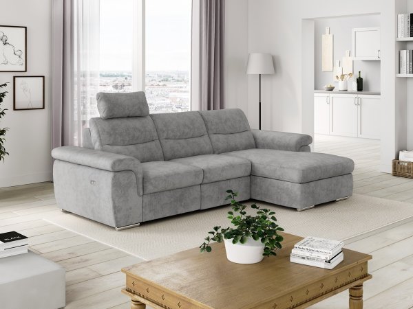 Rohová sedací souprava s relax funkcí HELLA