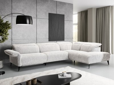 Rohová sedací souprava s elektrickou funkcí relax AVANTI LUX