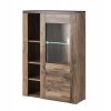 Moderní obývací stěna LARONA ořech Satin touchwood