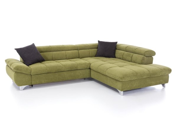 Rohová sedací souprava s polohovatelnými opěrkami GEMINI 2