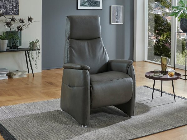 Kožené polohovací křeslo HOLLY COMFORT RELAXX