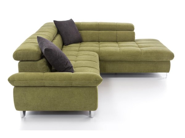 Rohová sedací souprava s polohovatelnými opěrkami GEMINI 2