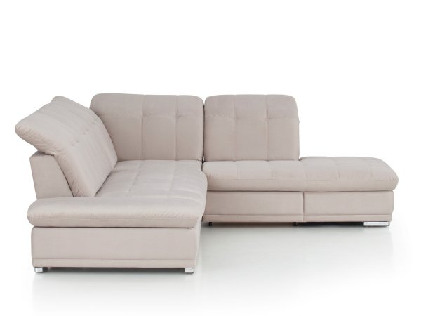 Rohová rozkládací sedací souprava s nastavitelnými opěráky HOLIDAY