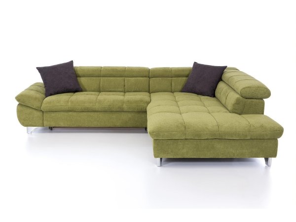 Rohová sedací souprava s polohovatelnými opěrkami GEMINI 2