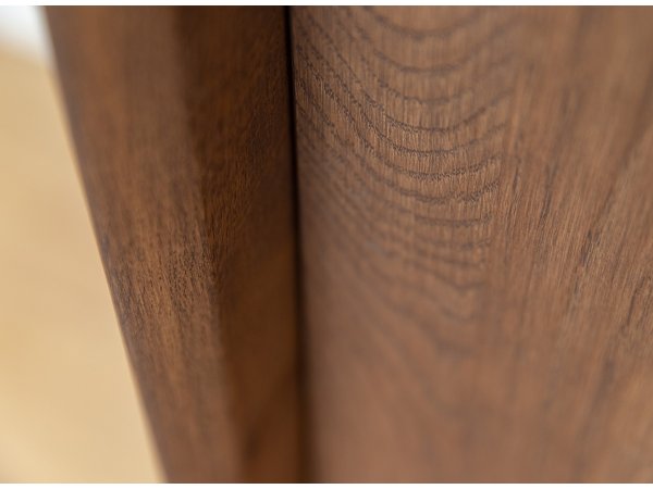 Dubová komoda LOFT s barem, tabák