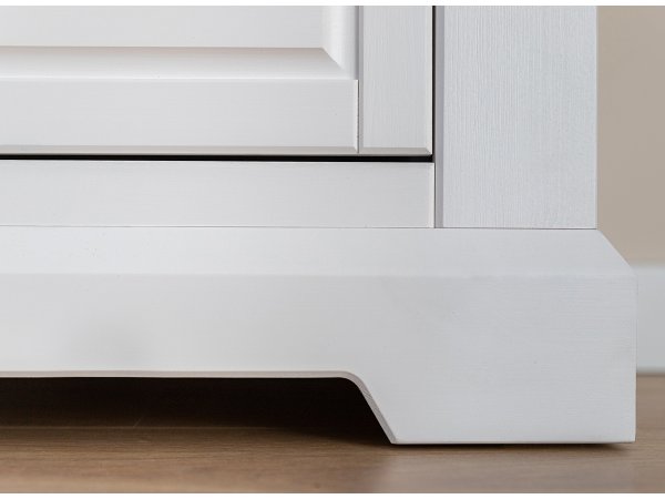 Komoda do obývacího pokoje (typ 06) RONE bílá/borovice