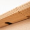 Rozkládací dubový jídelní stůl TELLO 120-165x80