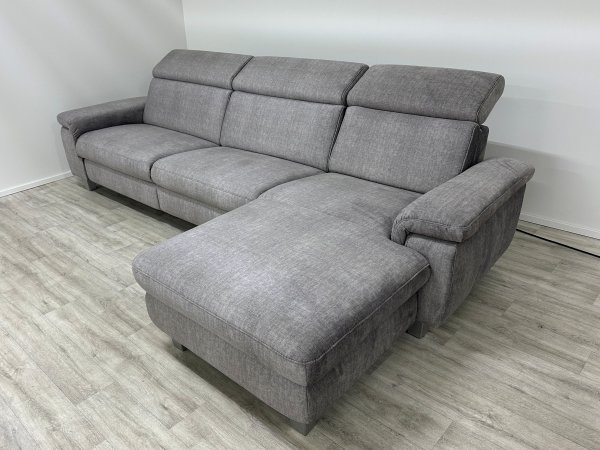 VÝPRODEJ: Rohová sedací souprava LAVA s elektrickými relax funkcemi