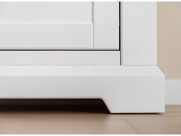 Komoda do obývacího pokoje (typ 05) RONE bílá/borovice