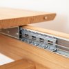 Rozkládací dubový jídelní stůl TELLO 120-165x80