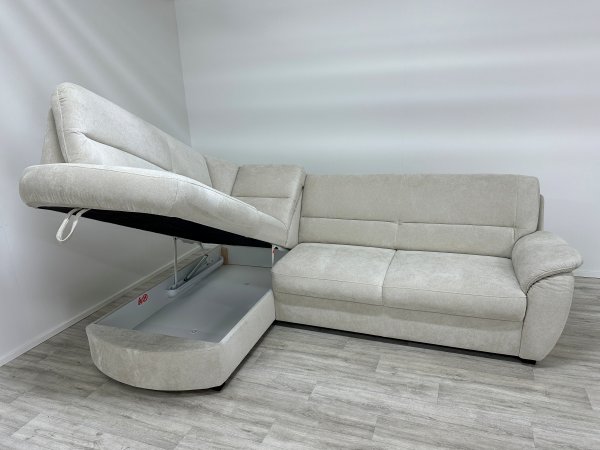 VÝPRODEJ: Rohová sedací souprava s úložným prostorem PANDORA