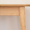 Rozkládací dubový jídelní stůl TELLO 120-165x80