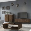 Dubový konferenční stolek LOFT, tabák