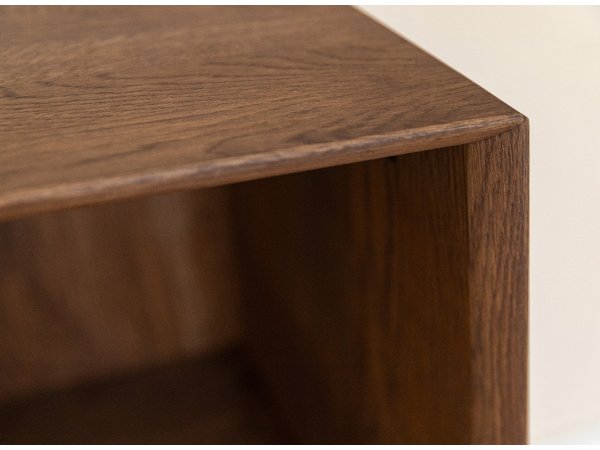 Dubová TV skříňka LOFT (typ PLMOL08ST), tabák