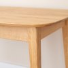 Rozkládací dubový jídelní stůl TELLO 120-165x80