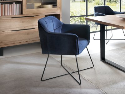 Designová židle s područkami SICILIA