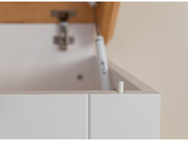 Lavice do předsíně (typ 18) RONE bílá/borovice