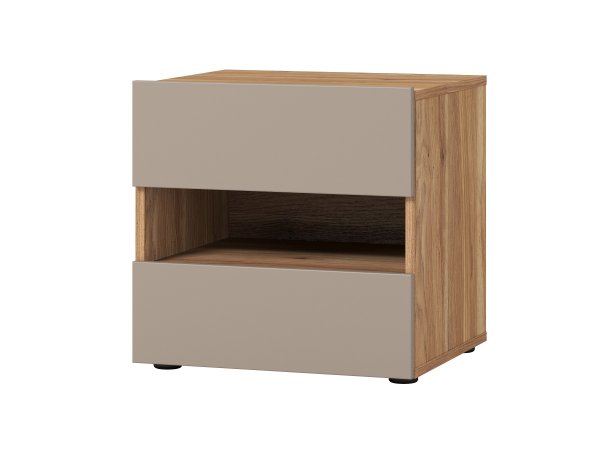 Noční stolek IMPRESSIO dub Mauvella/Congo