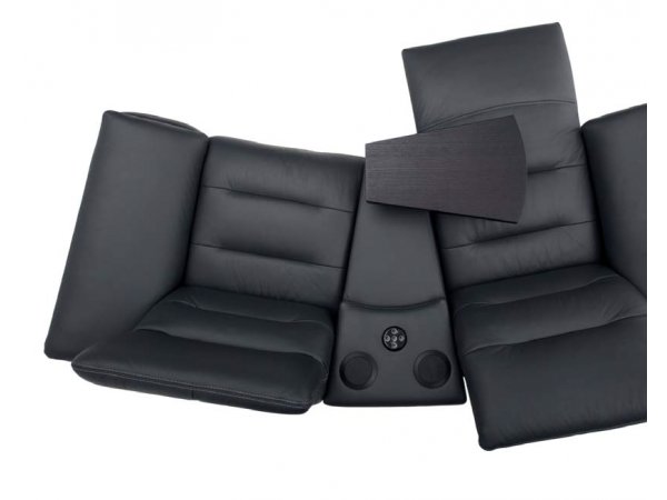 VÝPRODEJ: Luxusní kožená rohová sedací souprava SENSATION