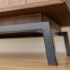 Dubová TV skříňka LOFT (typ PLMOL07ST), tabák